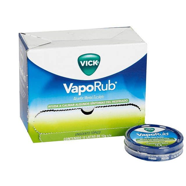 Vick Vaporub Lata*12 Mlg 