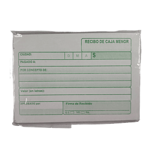 Recibos de Caja Menor 