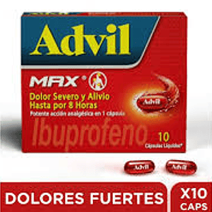 Advil Max Caja 10 Capsulas 1