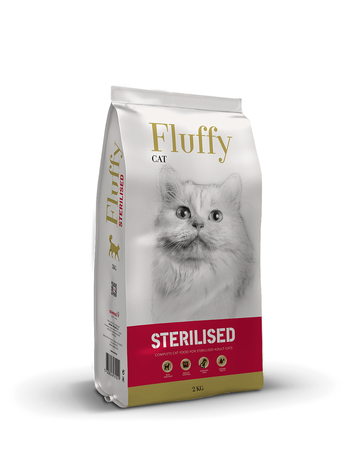 Fluffy Gato Esterelizado 2kg 1