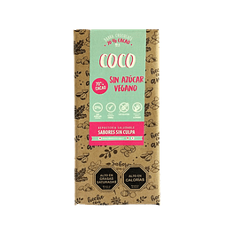 Barra Amargo Cacao con Coco Vegana