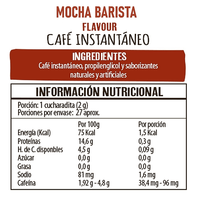 Café BEANIES Mocha Linea Barista