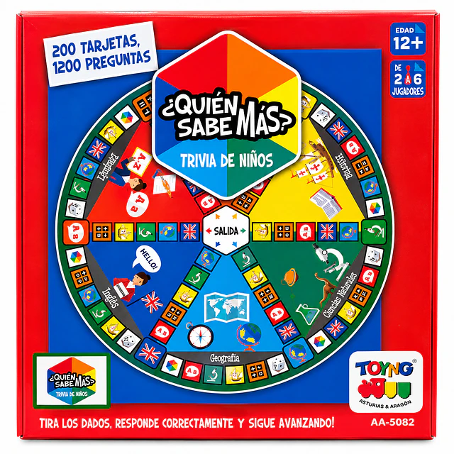 ¿Quién Sabe Más? – Trivia de Niños | Juego Educativo de 1.200 Preguntas