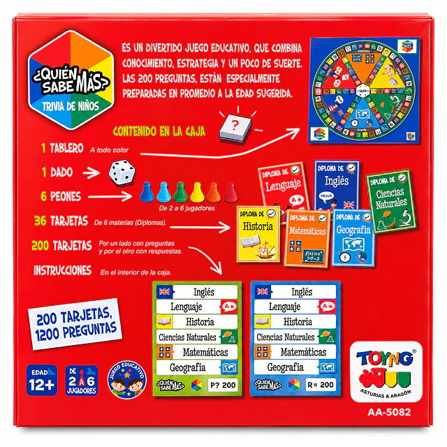 ¿Quién Sabe Más? – Trivia de Niños | Juego Educativo de 1.200 Preguntas