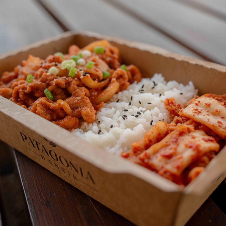 JEYUK BOKKEUM CON ARROZ 1