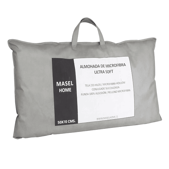 Almohada Florentino Microfibra 50x70 cm Masel Algodón 1