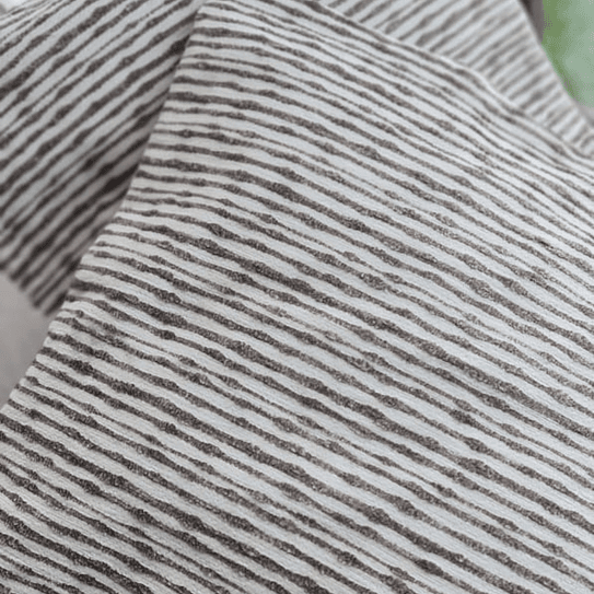 Funda Cojin Detalles Gris 45x42 3