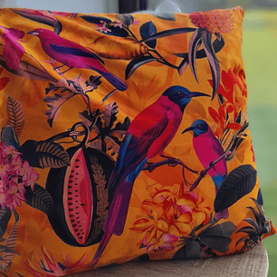 Funda Impresa Colibri Suave Rosa 45x42