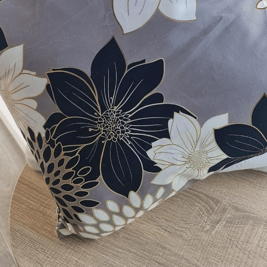 Funda Impresa Negro Elegante 45x42 4