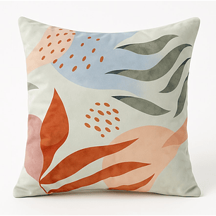 Funda Impresa Ramas Boho 45x42