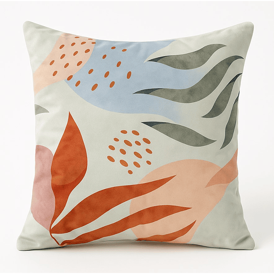 Funda Impresa Ramas Boho 45x42 1