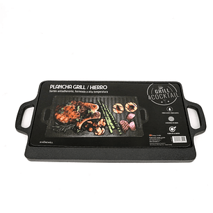 Parrilla Grill de Fierro Fundido Plancha