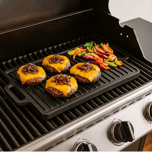 Parrilla Grill de Fierro Fundido Plancha