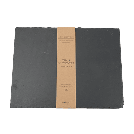 Tabla Piedra Pizarra Rectangular 40x30 cm 2