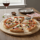 Tabla de Madera Natural para Pizza 29 cm  - Miniatura 2