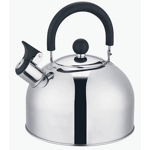 Tetera Clasica 2.5 Lts Acero Inoxidable Vitta Plateado