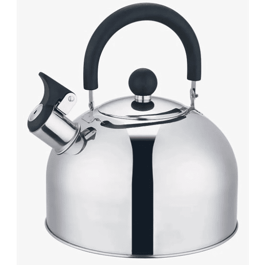 Tetera Clasica 2.5 Lts Acero Inoxidable Vitta Plateado 2