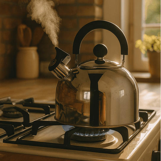 Tetera Clasica 2.5 Lts Acero Inoxidable Vitta Plateado 1