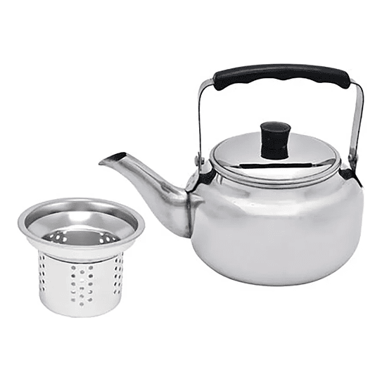 Tetera de Acero Inoxidable Con Filtro 900 ML Marca Vitta 2