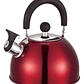Tetera 2.5 Litros Acero Inoxidable Rojo con Silbato Vitta - Miniatura 2