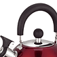 Tetera 2.5 Litros Acero Inoxidable Rojo con Silbato Vitta - Miniatura 3