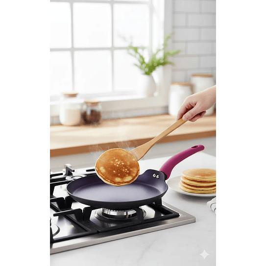 Panquequera Sarten Cherry Marca Vitta De 26cm 1