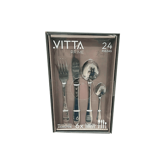 Set Cuchilleria 24 Piezas Hamilton Cubiertos Vitta 2