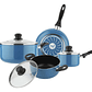 Batería de Cocina de Aluminio 6 Piezas Azul Gourmet Fantuzzi - Miniatura 1