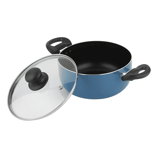 Batería de Cocina de Aluminio 6 Piezas Azul Gourmet Fantuzzi 4