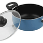 Batería de Cocina de Aluminio 6 Piezas Azul Gourmet Fantuzzi - Miniatura 4