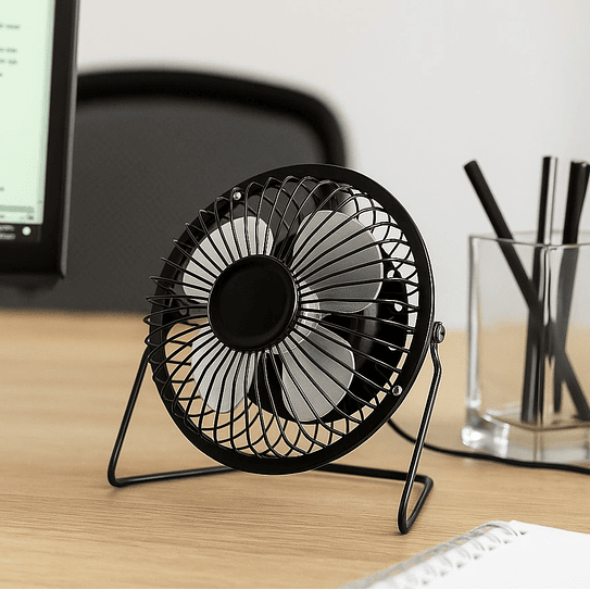 Ventilador de Escritorio Conexión USB 13.5cm Mini 1