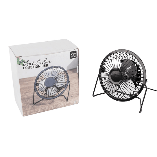 Ventilador de Escritorio Conexión USB 13.5cm Mini 2