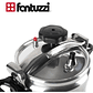 Olla A Presión Fantuzzi Comprezzo  6 Litros Color Plateado - Miniatura 5