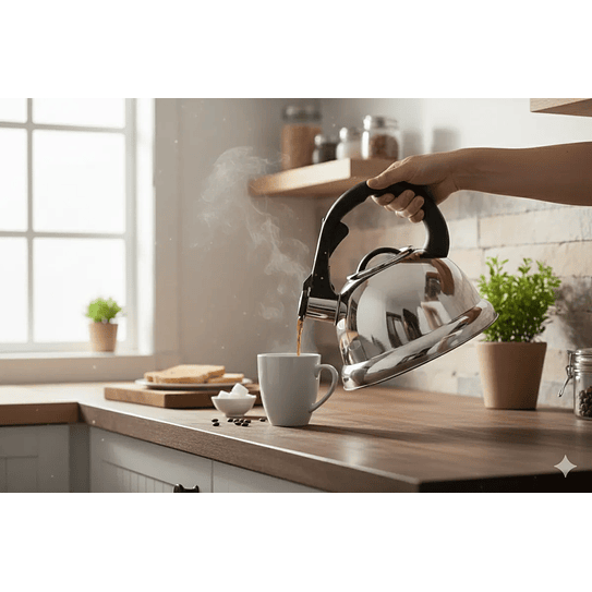 Tetera Acero Inoxidable Vitta 3 Litros – Silbante 3