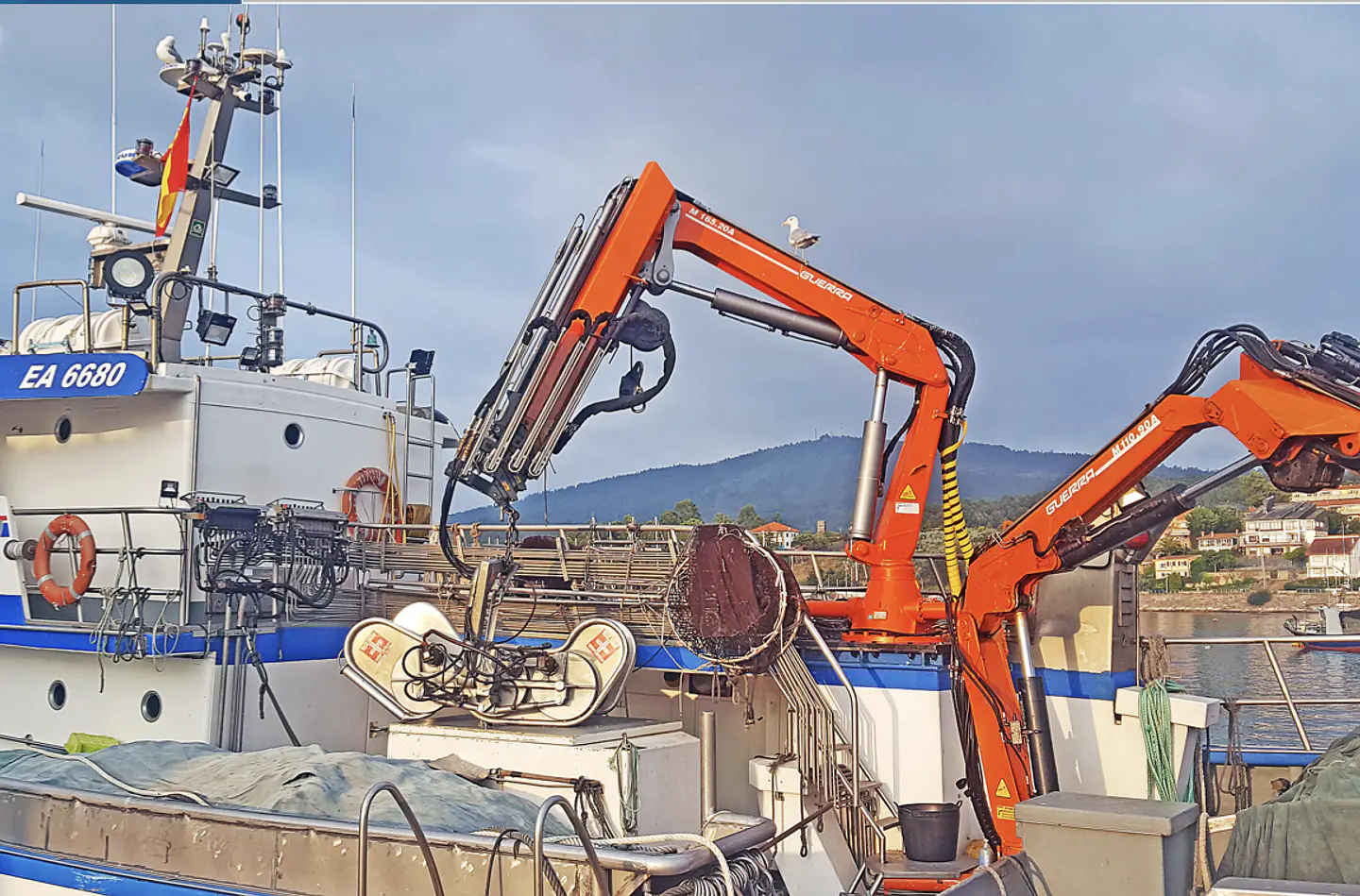 Grúa Marina Guerra M165.20A 1