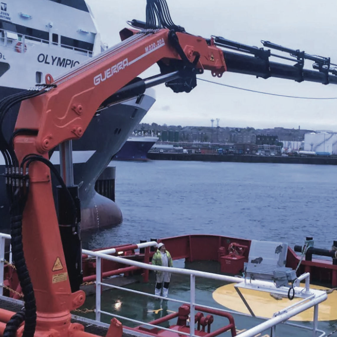 Grúa Marina Guerra M230.20A 1