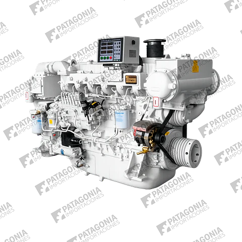  Motor Marino Yuchai YC6MK350L-C20 350 hp