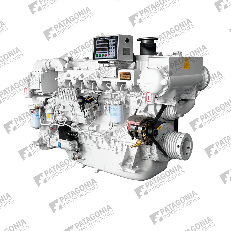  Motor Marino Yuchai YC6MK350L-C20 350 hp 1