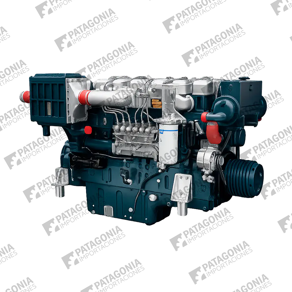  Motor Marino Yuchai YC6T480C 480 hp 1