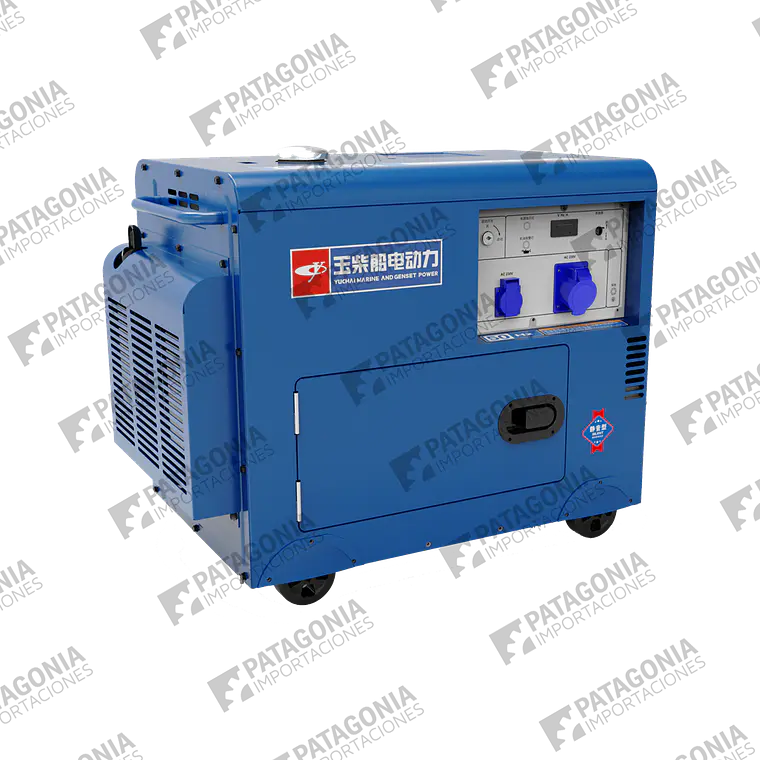 Generador Diesel Yuchai YC7GFS-3 Isonorizado 7 kva  1