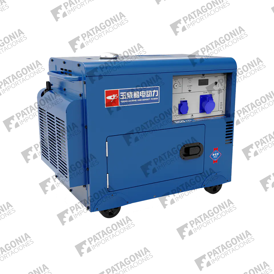Generador Diesel Yuchai YC7GFS-3 Isonorizado 7 kva  1