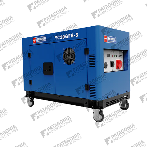 Generador Diesel Yuchai YC10GFS-3 Isonorizado 10 kva