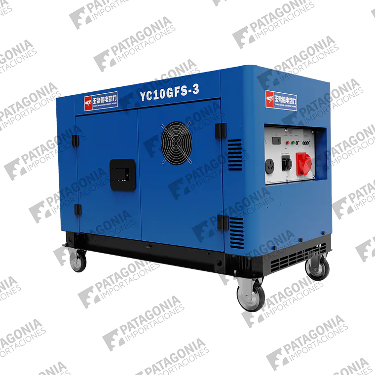 Generador Diesel Yuchai YC10GFS-3 Isonorizado 10 kva 1