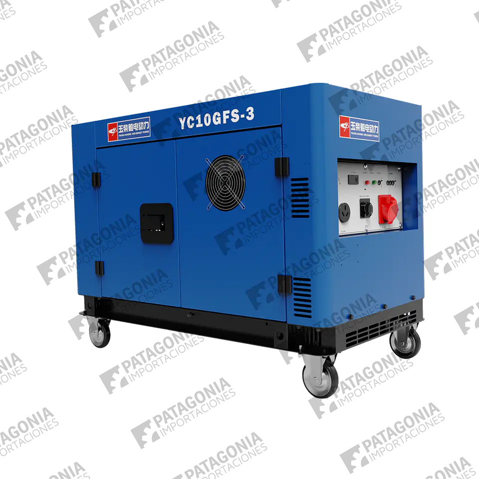 Generador Diesel Yuchai YC10GFS-3 Isonorizado 10 kva 1
