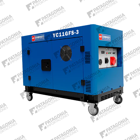 Generador Diesel Yuchai YC15GFS-3 Isonorizado 15 kva