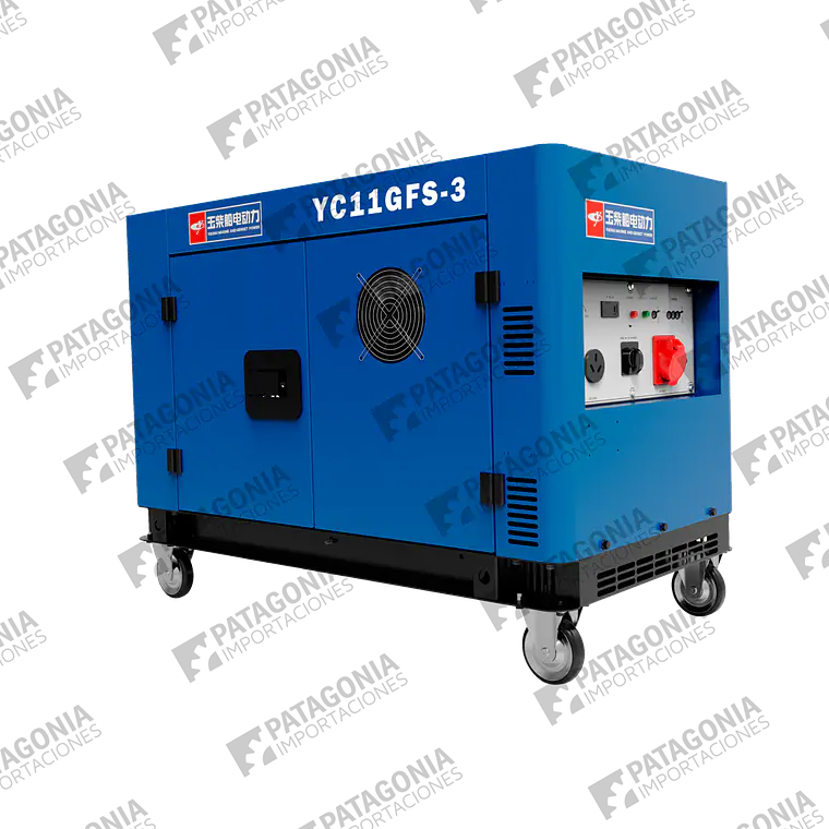 Generador Diesel Yuchai YC15GFS-3 Isonorizado 15 kva 1