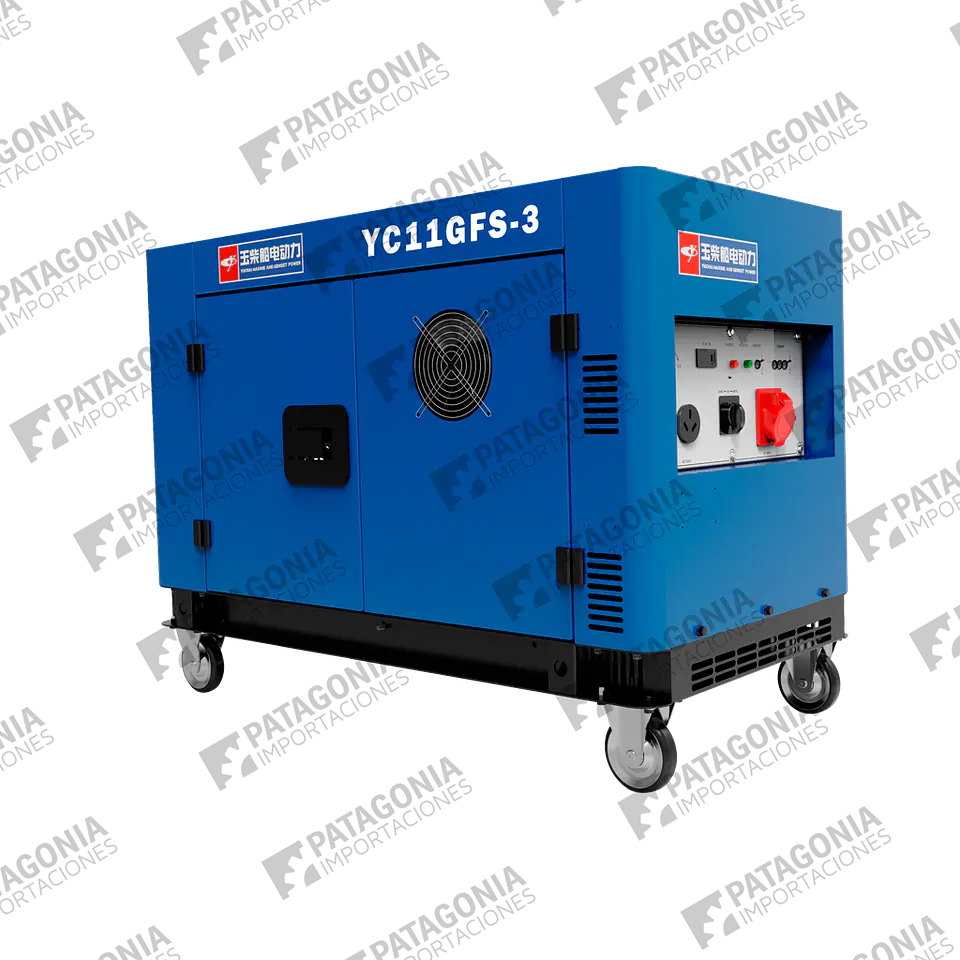 Generador Diesel Yuchai YC15GFS-3 Isonorizado 15 kva 1