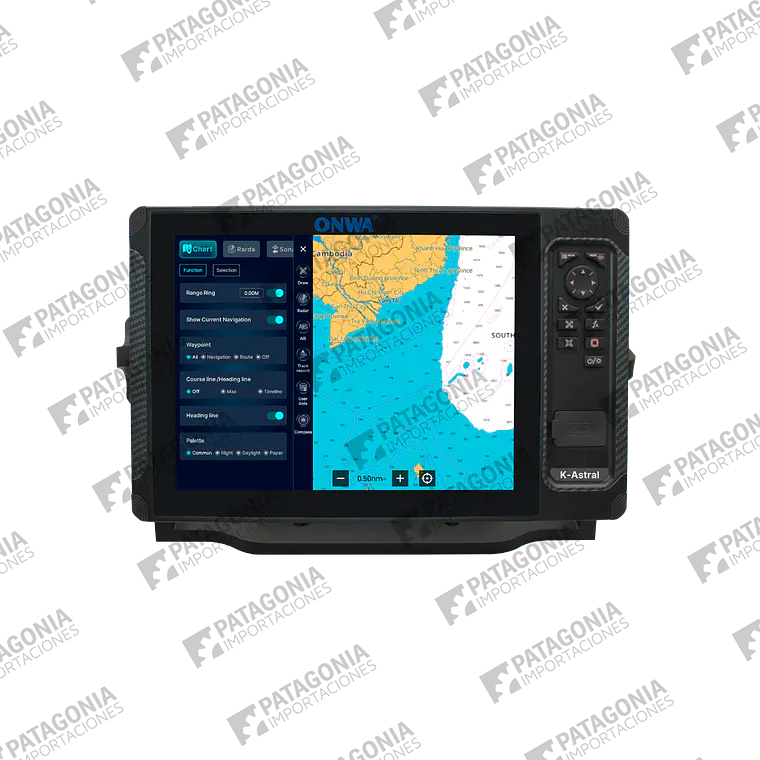 GPS Plotter Onwa K-Astral 8A con Transpondedor AIS B+ Incorporado 1