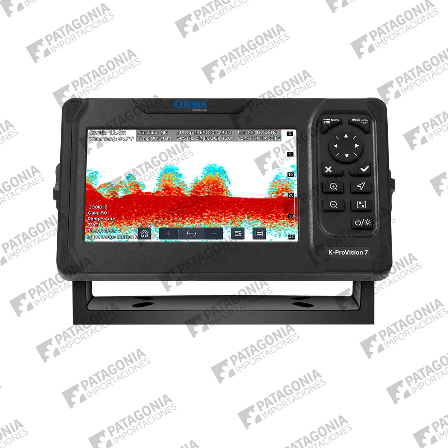 Ecosonda con GPS Onwa K-ProVision 7 2
