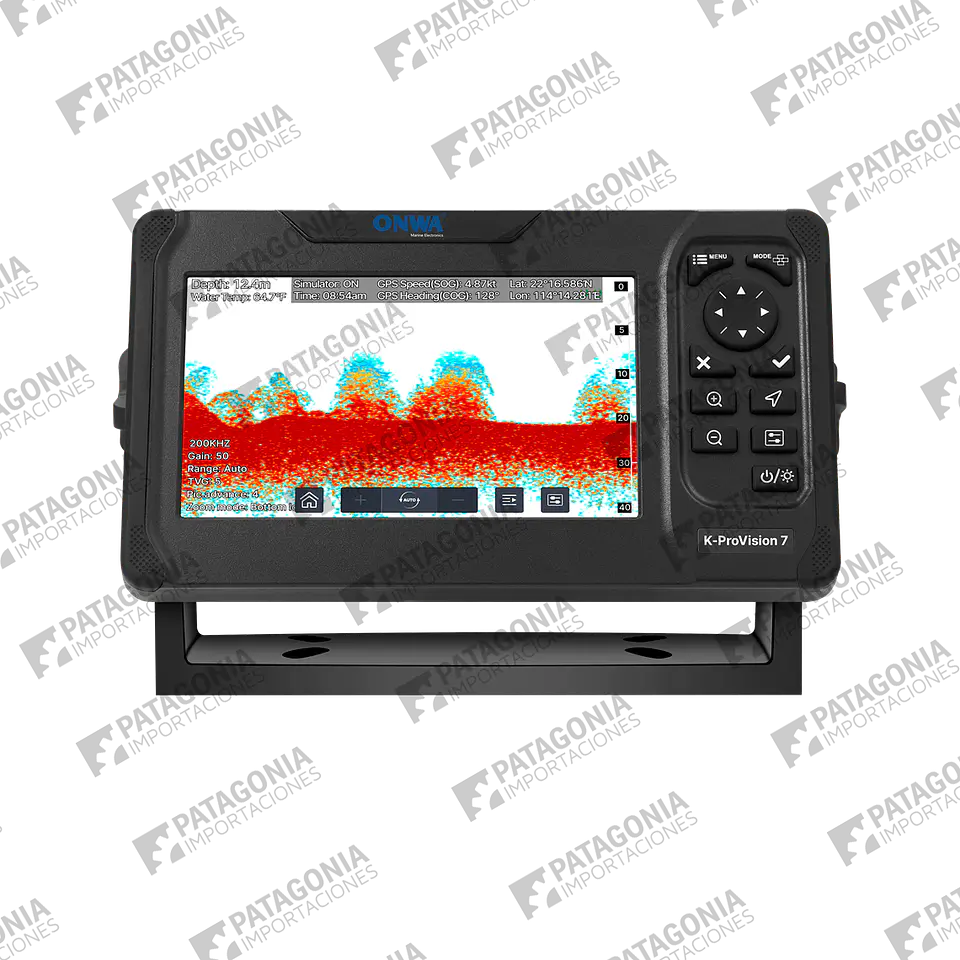 Ecosonda con GPS Onwa K-ProVision 7 2